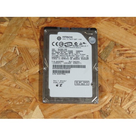 Disco Rigido 160Gb Hitachi SATA 2.5 Recondicionado Ref: HTS543216L9SA00