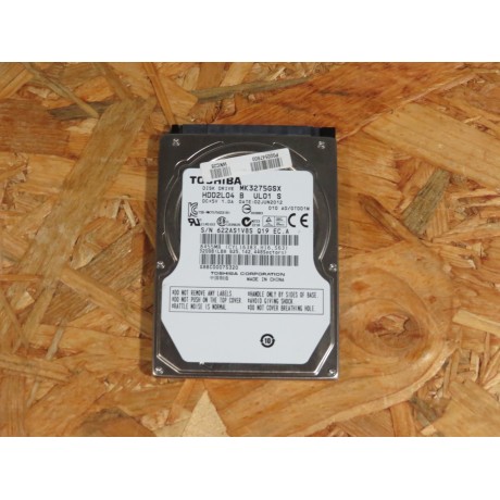 Disco Rigido 320Gb Toshiba SATA 2.5 Recondicionado Ref: MK3275GSX