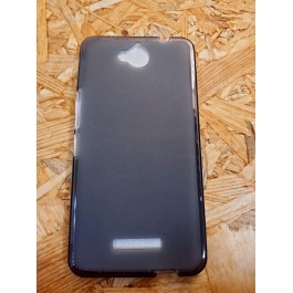 Capa Silicone Preto Transparente Vodafone Smart 4 Max