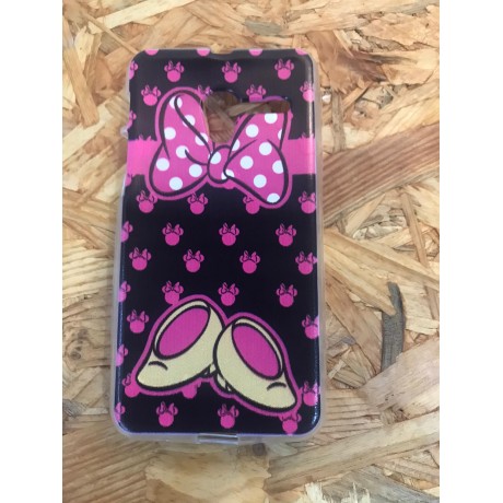 Capa Silicone Sapatos/Laço Minnie Mouse Vodafone Smart Grand 6