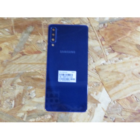 Tampa de Bateria Azul Samsung A7 2018 Recondicionado