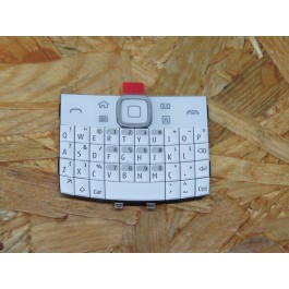 Teclado Branco Nokia E6 Original