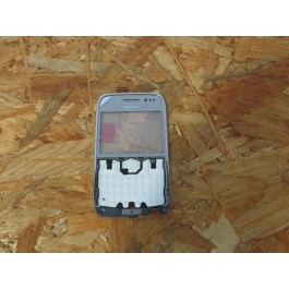 Capa Frontal C/ Tocuh Cinzenta Nokia E6 Original