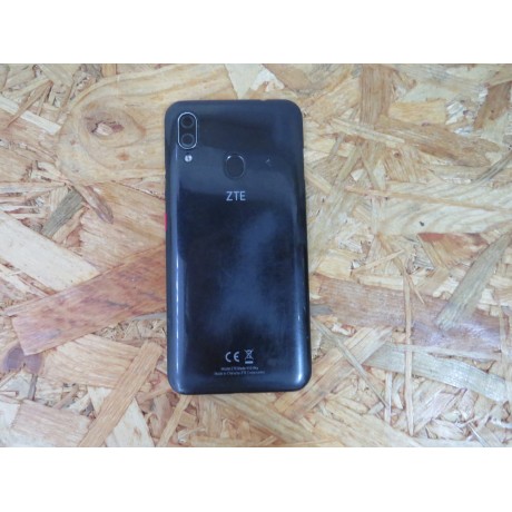 Tampa de Bateria C/ Touch Id Preta Grade B ZTE Blade V10 Vita Recondicionado Ref: TTCF0229390301