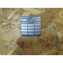 Teclado Aluminio Cinzento Nokia E52 Original Ref: 9796908