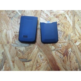 Cover Superior & Tampa de Bateria Azul Nokia 7510sn Original