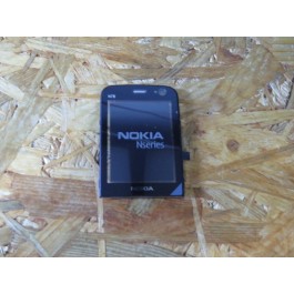 Moldura do Display Nokia N78 Original Ref: 0269795