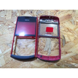 Tampa Frontal Vermelha Original Nokia X2-01 Ref: 0258008