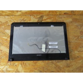 Bezel LCD & Back Cover LCD Sony Vaio SVE141L11L Recondicionado Ref: EAHK6003020