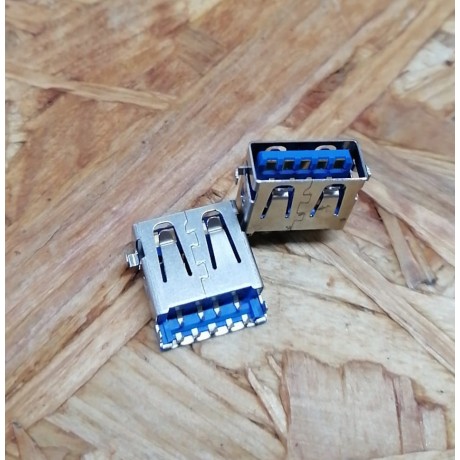 Conector de USB C/ Ligação em Cima C/ Tamanho A: 6 mm L: 13 mm C:14 mm P:5 Ref: 83