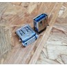 Conector de USB C/ Ligação em Cima C/ Tamanho A: 6 mm L: 13 mm C:14 mm P:9 Ref: 18