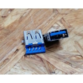 Conector de USB C/ Ligação em Cima C/ Tamanho A: 6 mm L: 13 mm C:16 mm P:9 Ref: 67