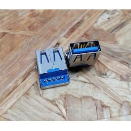 Conector de USB C/ Ligação em Baixo C/ Tamanho A: 6 mm L: 13 mm C:17 mm P:9 Ref: 70