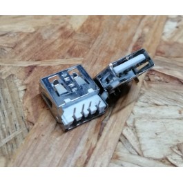 Conector de USB C/ Ligação em Cima C/ Tamanho A: 6 mm L: 13 mm C:14 mm P:4 Ref: 32