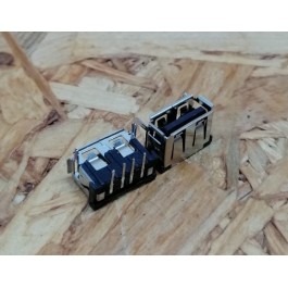 Conector de USB C/ Ligação em Cima C/ Tamanho A: 6mm L: 13mm C: 10mm P:4 Ref: 04