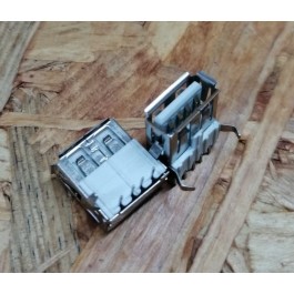 Conector de USB C/ Ligação em Cima C/ Tamanho A: 7 mm L: 13 mm C: 14 mm P:4 Ref: 45