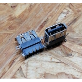 Conector de USB C/ Ligação em Cima C/ Tamanho A: 6 mm L: 13 mm C:14 mm P:4 Ref: 57
