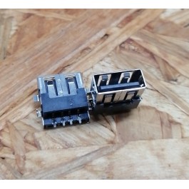 Conector de USB C/ Ligação em Baixo C/ Tamanho A: 6 mm L: 13 mm C:14 mm P:4 Ref: 101
