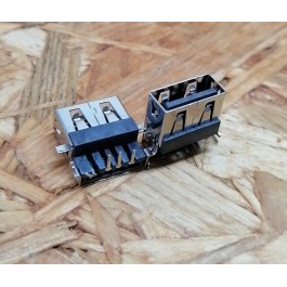 Conector de USB C/ Ligação em Baixo C/ Tamanho A: 6 mm L: 13 mm C:14 mm P:4 Ref: 76