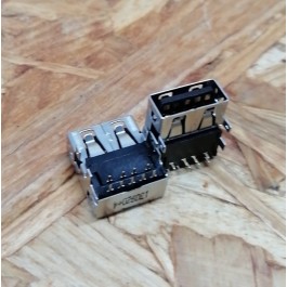 Conector de USB C/ Ligação em Cima C/ Tamanho A: 6 mm L: 13 mm C:15 mm P:9 Ref: 73