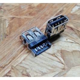 Conector de USB C/ Ligação em Cima C/ Tamanho A: 6 mm L: 13 mm C:16 mm P:4 Ref: 58