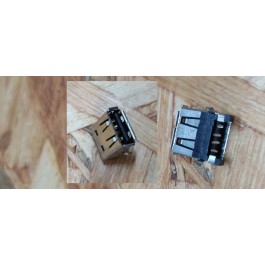 Conector de USB C/ Ligação em Baixo C/ Tamanho A: 6 mm L: 13 mm C:14 mm P:4 Ref: 130
