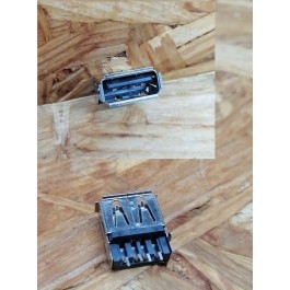 Conector de USB C/ Ligação em Cima C/ Tamanho A: 6 mm L: 13 mm C:15 mm P:4 Ref: 117