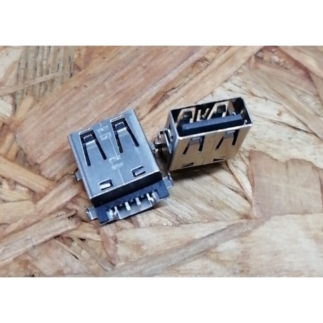 Conector de USB C/ Ligação em Baixo C/ Tamanho A: 6 mm L: 13 mm C:16 mm P:4 Ref: 71