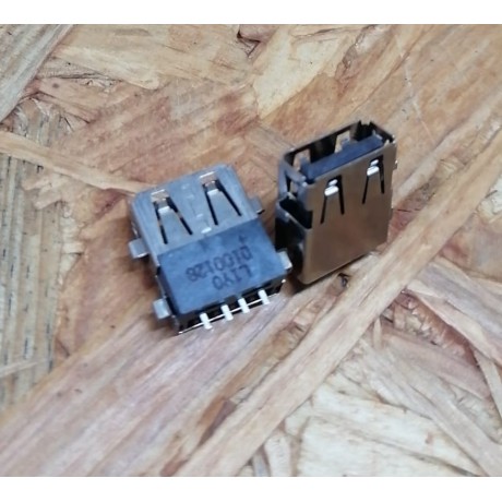 Conector de USB C/ Ligação em Baixo C/ Tamanho A: 6 mm L: 13 mm C:15 mm P:4 Ref: 111
