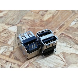 Conector de USB C/ Ligação em Cima C/ Tamanho A: 14 mm L: 13 mm C:17 mm P:8 Ref: 16