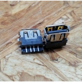 Conector de USB C/ Ligação em Baixo C/ Tamanho A: 6 mm L: 13 mm C:14 mm P:4 Ref: 85