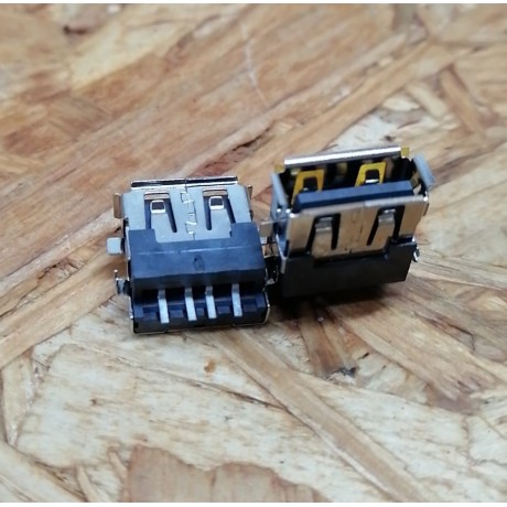 Conector de USB C/ Ligação em Baixo C/ Tamanho A: 6 mm L: 13 mm C:14 mm P:4 Ref: 85