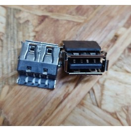 Conector de USB C/ Ligação em Baixo C/ Tamanho A: 6 mm L: 13 mm C:14 mm P:4 Ref: 132
