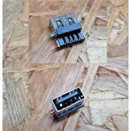 Conector de USB C/ Ligação em Cima C/ Tamanho A: 6 mm L: 13 mm C:15 mm P:4 Ref: 38