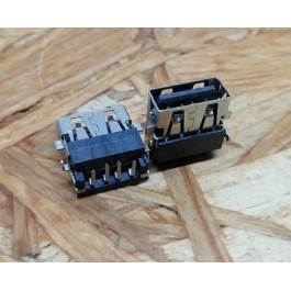Conector de USB C/ Ligação em Cima C/ Tamanho A: 6 mm L: 13 mm C:14 mm P:4 Ref: 115