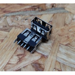 Conector de USB C/ Ligação em Baixo C/ Tamanho A: 6 mm L: 13 mm C:10 mm P:4 Ref: 126
