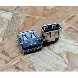 Conector de USB C/ Ligação em Baixo C/ Tamanho A: 6 mm L: 13 mm C:14 mm P:4 Ref: 104