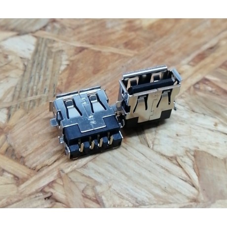 Conector de USB C/ Ligação em Baixo C/ Tamanho A: 6 mm L: 13 mm C:14 mm P:4 Ref: 104