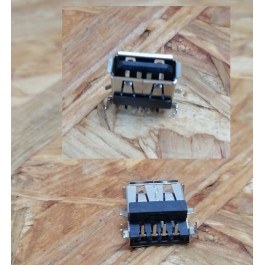 Conector de USB C/ Ligação em Cima C/ Tamanho A: 6 mm L: 13 mm C:14 mm P:4 Ref: 109