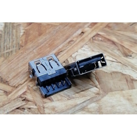 Conector de USB C/ Ligação em Cima C/ Tamanho A: 6 mm L: 13 mm C:16 mm P:4 Ref: 68