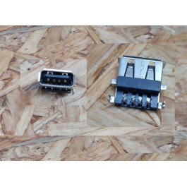Conector de USB C/ Ligação em Cima C/ Tamanho A: 6 mm L: 13 mm C:14 mm P:4 Ref: 124