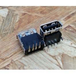Conector de USB C/ Ligação em Cima C/ Tamanho A: 6 mm L: 13 mm C:14 mm P:4 Ref: 100