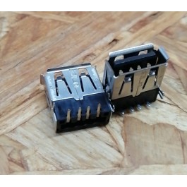 Conector de USB C/ Ligação em Cima C/ Tamanho A: 6 mm L: 13 mm C:14 mm P:4 Ref: 97
