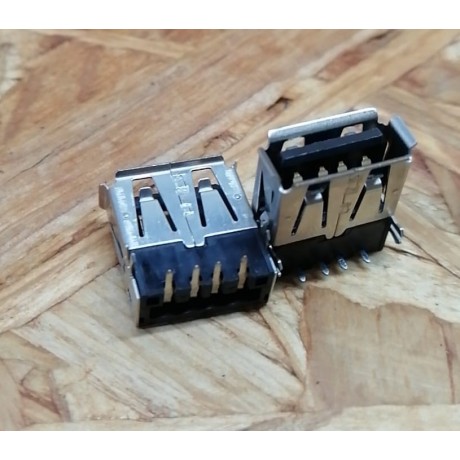 Conector de USB C/ Ligação em Cima C/ Tamanho A: 6 mm L: 13 mm C:14 mm P:4 Ref: 97