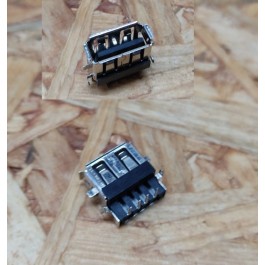 Conector de USB C/ Ligação em Baixo C/ Tamanho A: 6 mm L: 13 mm C:14 mm P:4 Ref: 125