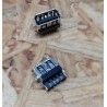 Conector de USB C/ Ligação em Baixo C/ Tamanho A: 6 mm L: 13 mm C:14 mm P:4 Ref: 125