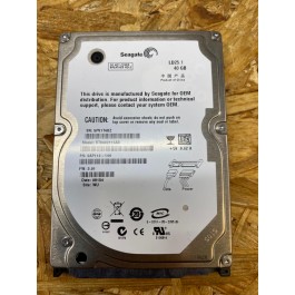 Disco Rigido 40Gb Seagate Sata 2.5 Recondicionado Ref: ST940210AS