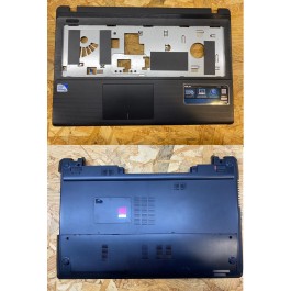 Bottom Cover & Cover Teclado Asus X55A Recondicionado Ref: 13GNBH4P010-1 / 13GNBH2AP033-1