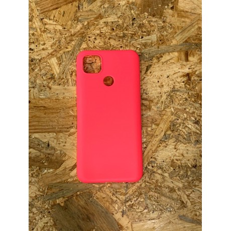 Capa Silicone Cor de Rosa Xiaomi Redmi 9C