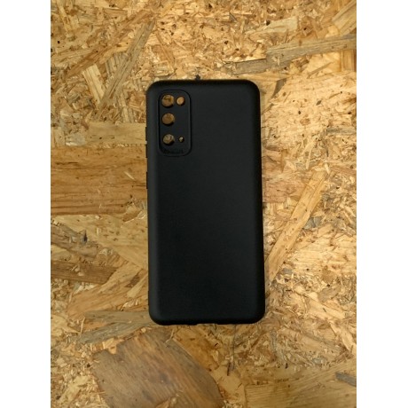 Capa Silicone Rigida Preto Samsung S20